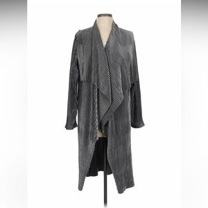 HYFVE Striped Black and Gray Cape